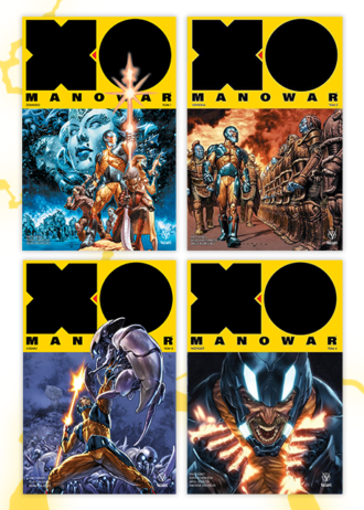 X-O Manowar - pakiet tomów 1-4